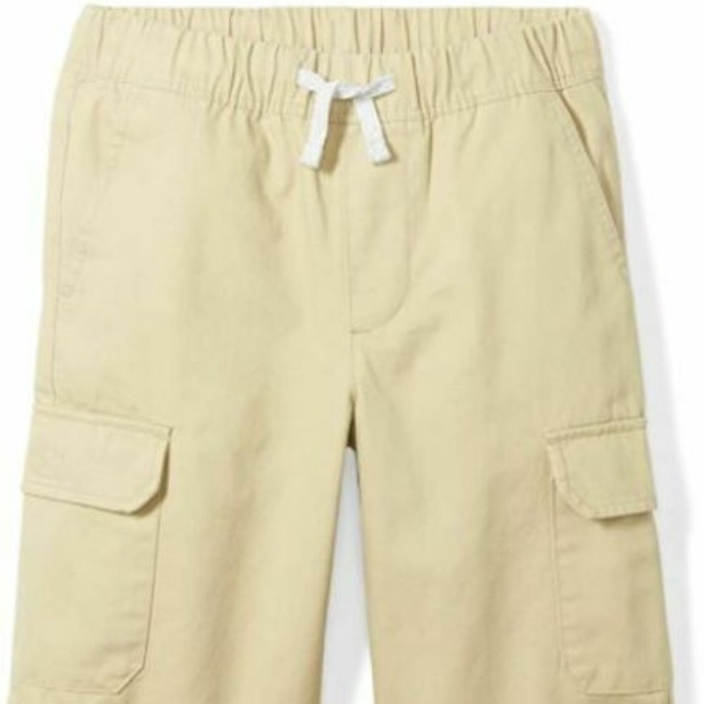 Spotted Zebra Boys' Kid's Cargo Shorts Khaki  - XS